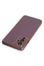 Uray store One Plus 9 Kılıf Volet Silikon - Mor - Görsel 3