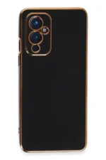 Uray store One Plus 9 Kılıf Volet Silikon - Siyah