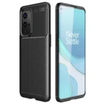 Uray store One Plus 9 Pro Kılıf Auto Focus Karbon Kapak - Siyah