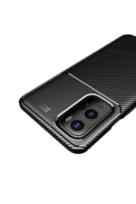 Uray store One Plus 9 Pro Kılıf Auto Focus Karbon Kapak - Siyah - Görsel 6