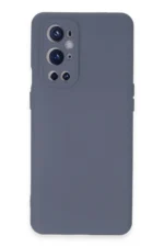 Uray store One Plus 9 Pro Kılıf Nano içi Kadife Silikon - Gri