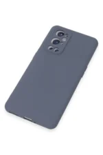 Uray store One Plus 9 Pro Kılıf Nano içi Kadife Silikon - Gri - Görsel 4