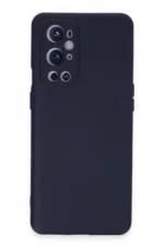 Uray store One Plus 9 Pro Kılıf Nano içi Kadife Silikon - Lacivert