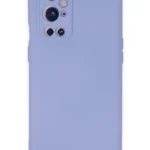 Uray store One Plus 9 Pro Kılıf Nano içi Kadife Silikon - Lila