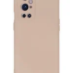 Uray store One Plus 9 Pro Kılıf Nano içi Kadife Silikon - Pudra