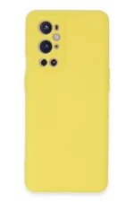 Uray store One Plus 9 Pro Kılıf Nano içi Kadife Silikon - Sarı - Görsel 4