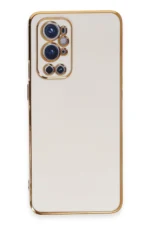 Uray store One Plus 9 Pro Kılıf Volet Silikon - Beyaz