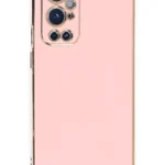 Uray store One Plus 9 Pro Kılıf Volet Silikon - Pembe
