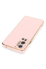 Uray store One Plus 9 Pro Kılıf Volet Silikon - Pembe - Görsel 3