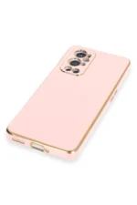 Uray store One Plus 9 Pro Kılıf Volet Silikon - Pembe - Görsel 4