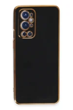 Uray store One Plus 9 Pro Kılıf Volet Silikon - Siyah