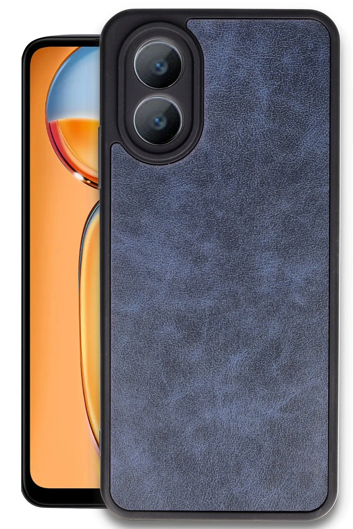 newface-oppo-a38-kilif-aras-deri-kapak-lacivert-default Uray store Oppo A38 Kılıf Aras Deri Kapak - Lacivert - Görsel 1