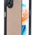 Uray store Oppo A38 Kılıf Aras Deri Kapak - Pudra