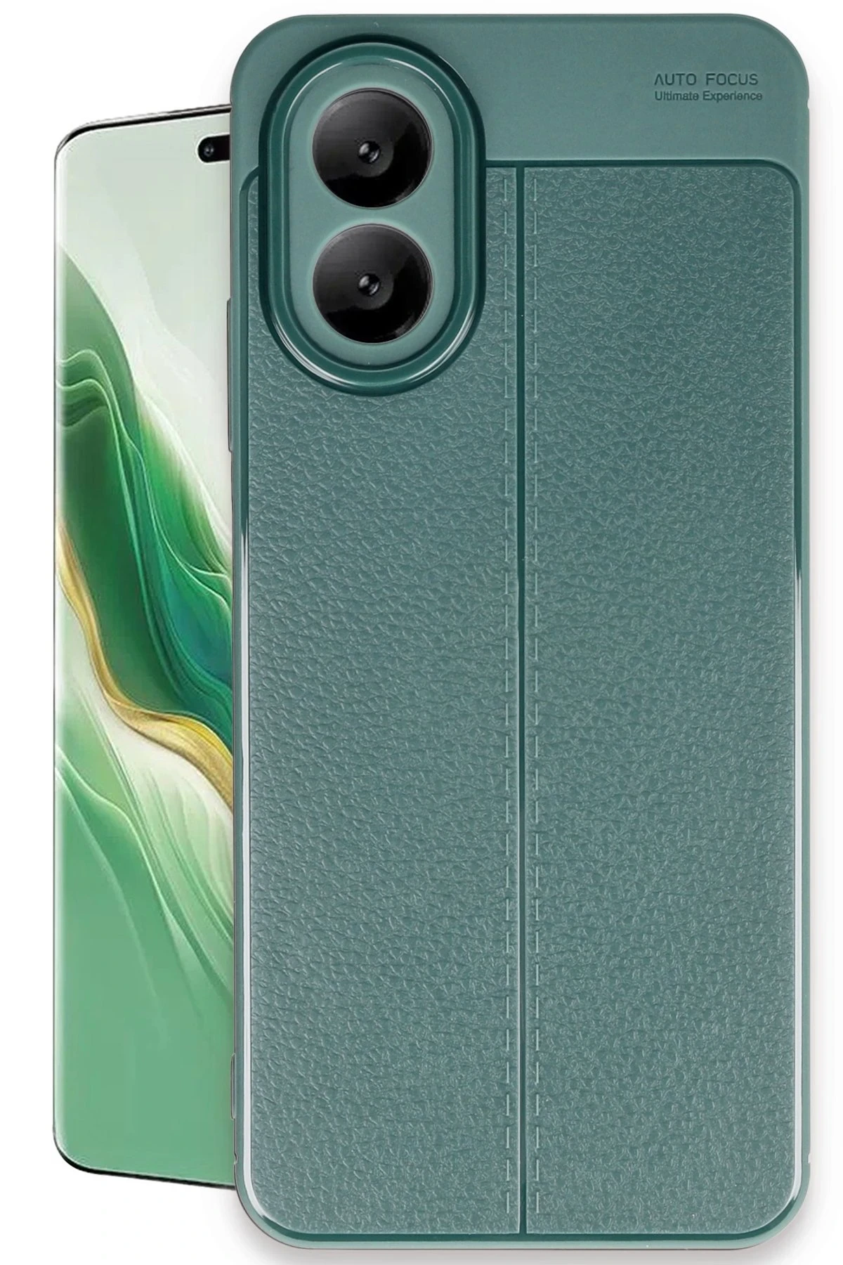 newface-oppo-a38-kilif-auto-focus-kapak-koyu-yesil-default Uray store Oppo A38 Kılıf Auto Focus Kapak - Koyu Yeşil - Görsel 1