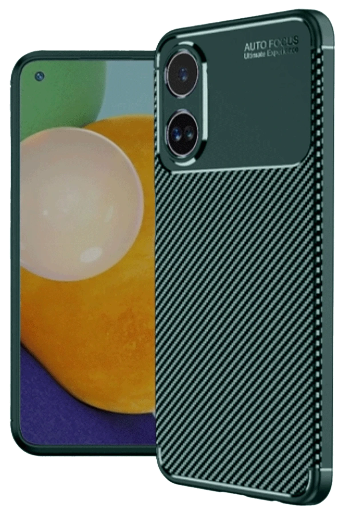 newface-oppo-a38-kilif-auto-focus-karbon-kapak-koyu-yesil-default Uray store Oppo A38 Kılıf Auto Focus Karbon Kapak - Koyu Yeşil - Görsel 1
