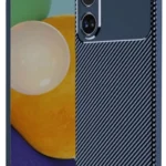 Uray store Oppo A38 Kılıf Auto Focus Karbon Kapak - Lacivert