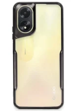 Uray store Oppo A38 Kılıf Boyi Silikon Kapak - Siyah