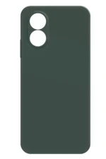 Uray store Oppo A38 Kılıf First Silikon - Koyu Yeşil - Görsel 2