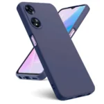 Uray store Oppo A38 Kılıf First Silikon - Lacivert