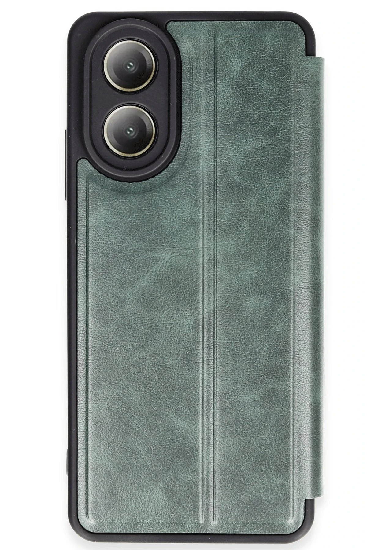 newface-oppo-a38-kilif-flip-cover-koyu-yesil-default Uray store Oppo A38 Kılıf Flip Cover - Koyu Yeşil - Görsel 1