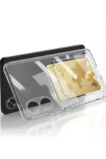 Uray store Oppo A38 Kılıf Kart Şeffaf Silikon - Şeffaf - Görsel 2