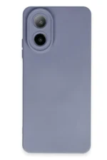 Uray store Oppo A38 Kılıf Nano içi Kadife Silikon - Gri