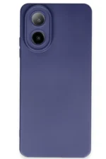 Uray store Oppo A38 Kılıf Nano içi Kadife Silikon - Lacivert