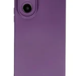 Uray store Oppo A38 Kılıf Nano içi Kadife Silikon - Mor