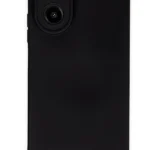 Uray store Oppo A38 Kılıf Nano içi Kadife Silikon - Siyah