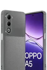 Uray store Oppo A5 4G Auto Focus Karbon Kapak - Gri - Görsel 2
