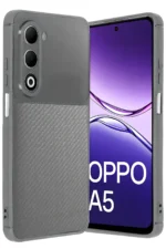 Uray store Oppo A5 4G Auto Focus Karbon Kapak - Gri