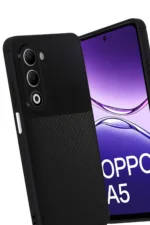 Uray store Oppo A5 4G Auto Focus Karbon Kapak - Siyah - Görsel 3