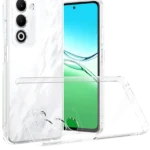 Uray store Oppo A5 4G Lüx Şeffaf Silikon - Şeffaf
