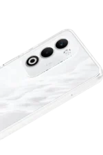Uray store Oppo A5 4G Lüx Şeffaf Silikon - Şeffaf - Görsel 4