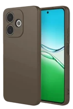 Uray store Oppo A5 Pro 4G First Silikon - Kahverengi