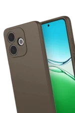 Uray store Oppo A5 Pro 4G First Silikon - Kahverengi - Görsel 3