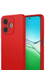 Uray store Oppo A5 Pro 4G First Silikon - Kırmızı - Görsel 2
