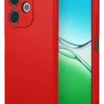 Uray store Oppo A5 Pro 4G First Silikon - Kırmızı