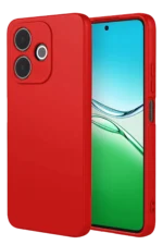 Uray store Oppo A5 Pro 4G First Silikon - Kırmızı