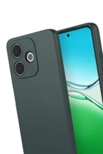 Uray store Oppo A5 Pro 4G First Silikon - Koyu Yeşil - Görsel 3