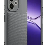 Uray store Oppo A5 Pro 4G Kılıf Auto Focus Karbon Kapak - Gri