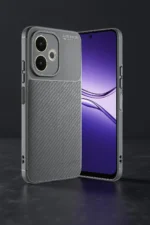Uray store Oppo A5 Pro 4G Kılıf Auto Focus Karbon Kapak - Gri - Görsel 5