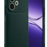 Uray store Oppo A5 Pro 4G Kılıf Auto Focus Karbon Kapak - Koyu Yeşil