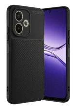 Uray store Oppo A5 Pro 4G Kılıf Auto Focus Karbon Kapak - Siyah