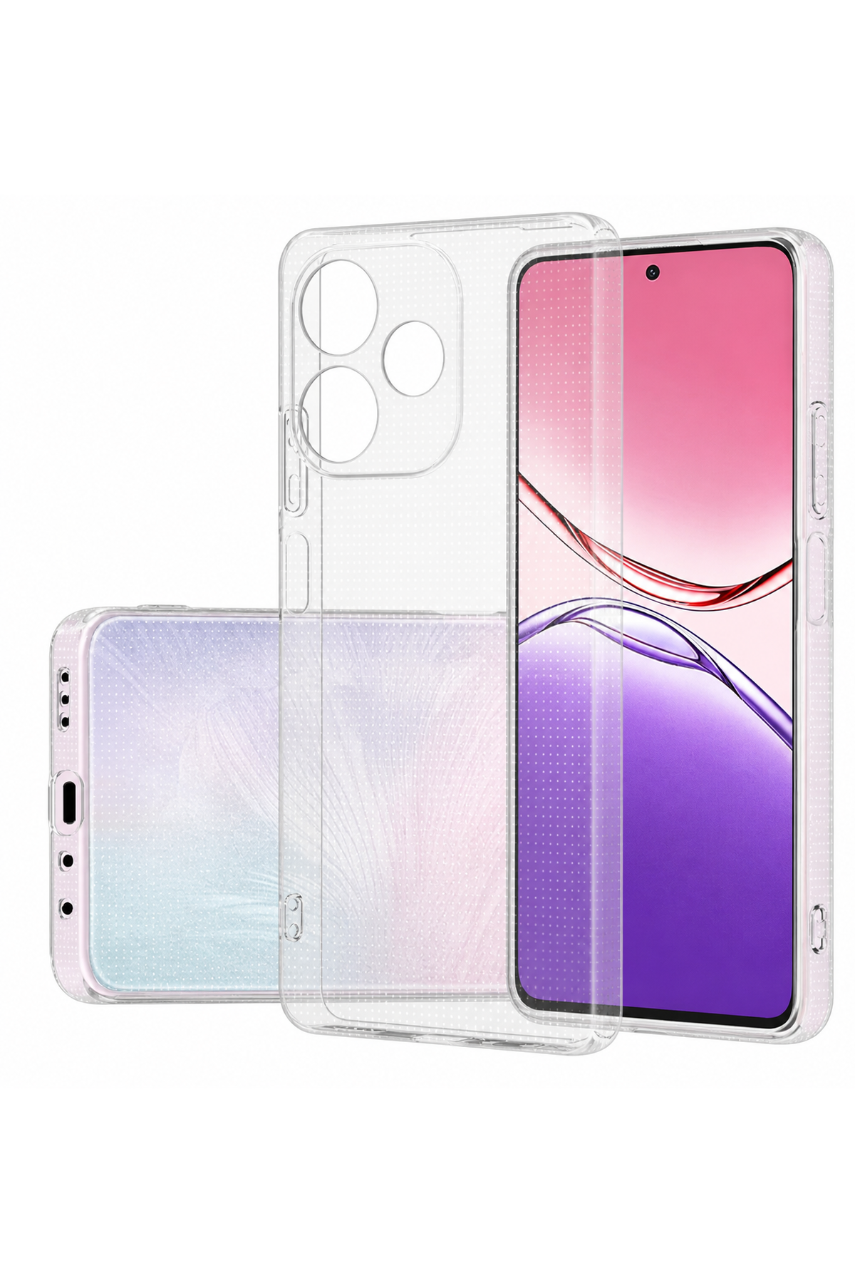 newface-oppo-a5-pro-4g-kilif-lux-seffaf-silikon-default Uray store Oppo A5 Pro 4G Kılıf Lüx Şeffaf Silikon - Görsel 1