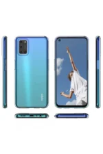 Uray store Oppo A52 Kılıf Lüx Şeffaf Silikon - Görsel 3