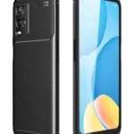 Uray store Oppo A54 4G Kılıf Auto Focus Karbon Kapak - Siyah