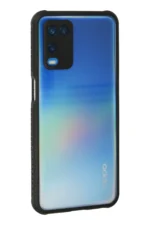 Uray store Oppo A54 4G Kılıf Miami Şeffaf Silikon - Siyah - Görsel 3