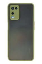 Uray store Oppo A54 4G Kılıf Montreal Silikon Kapak - Açık Yeşil
