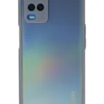 Uray store Oppo A54 4G Kılıf Montreal Silikon Kapak - Gri